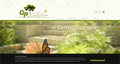 Desktop Screenshot of gp-gartenbau.com